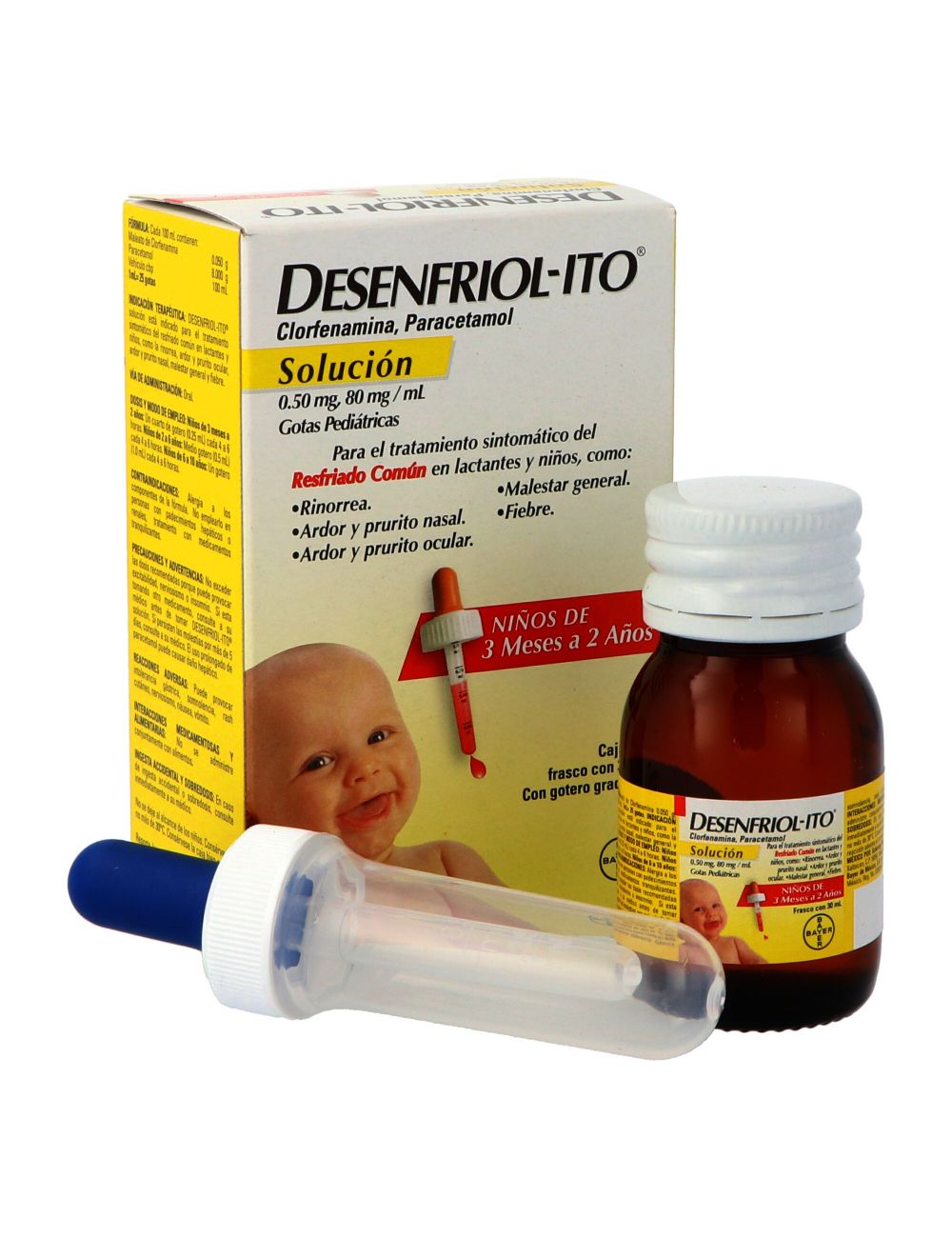Desenfriolito Pediátrico Solución Caja Con Frasco Con 30mL y Gotero Desenfriolito Pediátrico Solución Caja Con Frasco Con 30mL y Gotero