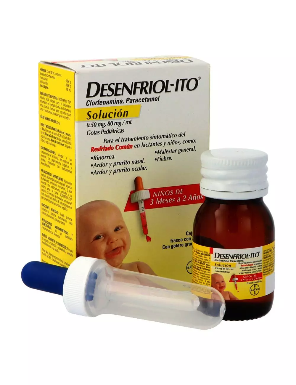 Desenfriolito Pediátrico Solución Caja Con Frasco Con 30mL y Gotero