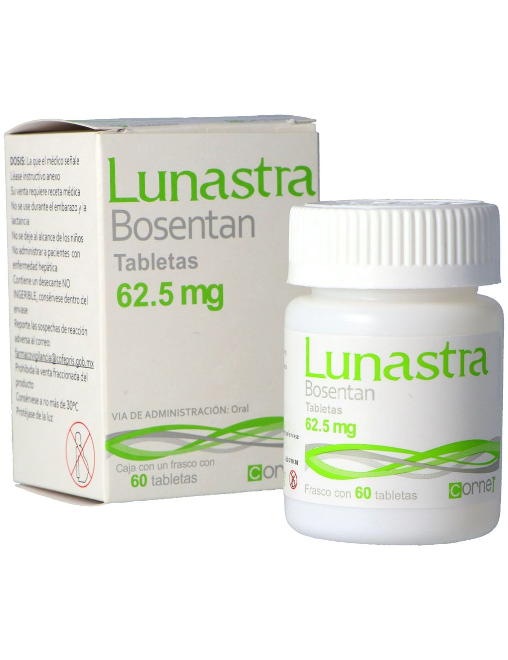 Lunastra 62.5 mg Caja Con Frasco Con 60 Tabletas Lunastra 62.5 mg Caja Con Frasco Con 60 Tabletas