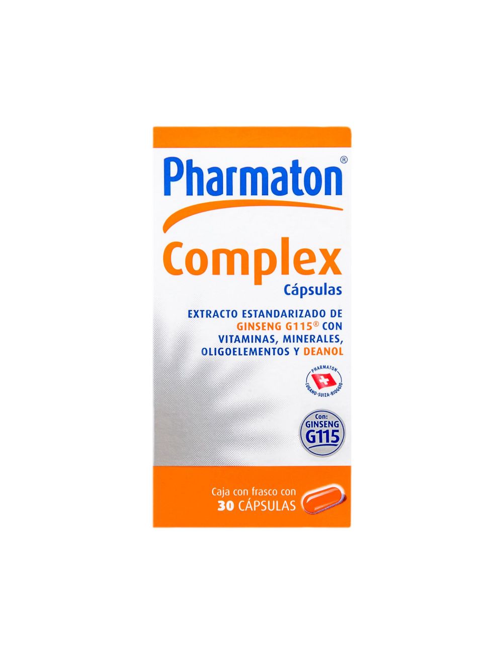 Pharmaton Complex Caja Con 30 Cápsulas