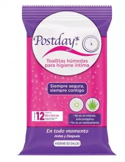 Toallitas Humedas Intima Postday Sb C 12