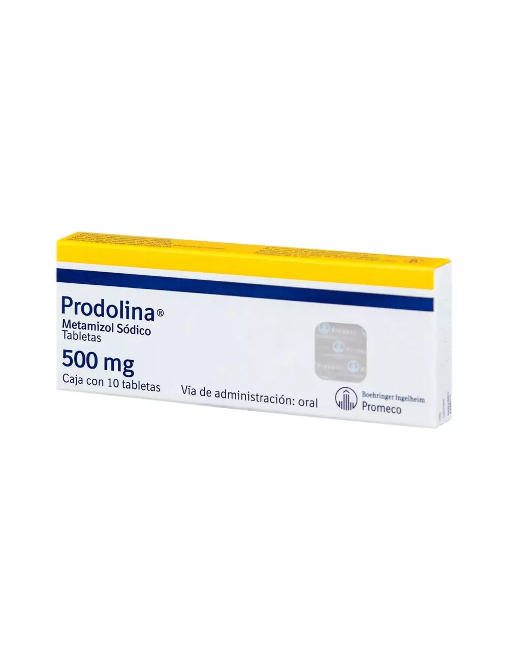 Prodolina 500 mg Caja Con 10 Tabletas