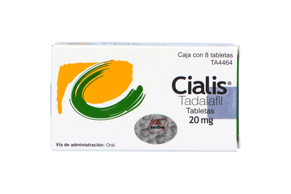 Cialis 20 mg Caja Con 8 Tabletas