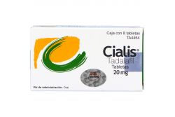 Cialis 20 mg Caja Con 8 Tabletas