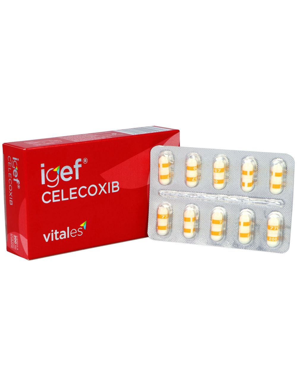 Igef® 200 mg (Celecoxib) - 30 Cápsulas - Viatris