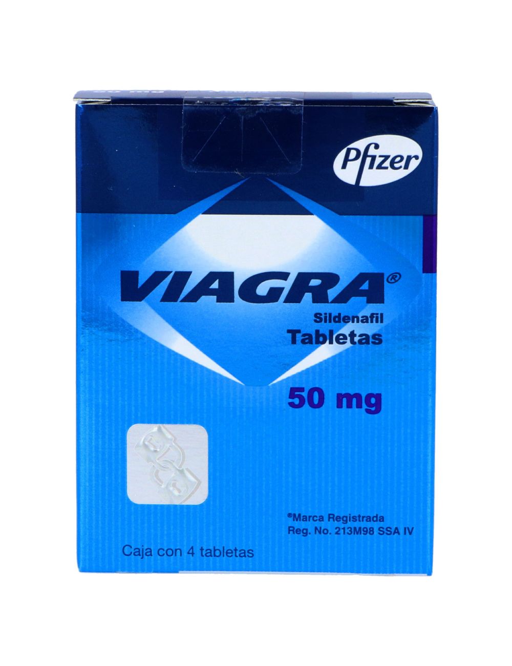 Viagra 50 mg Caja Con 4 Tabletas Recubiertas