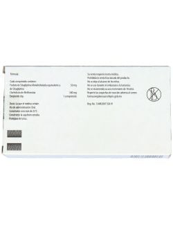 Janumet® 50mg/500mg (Sitagliptina/Metformina) - 28 Comprimidos - MSD