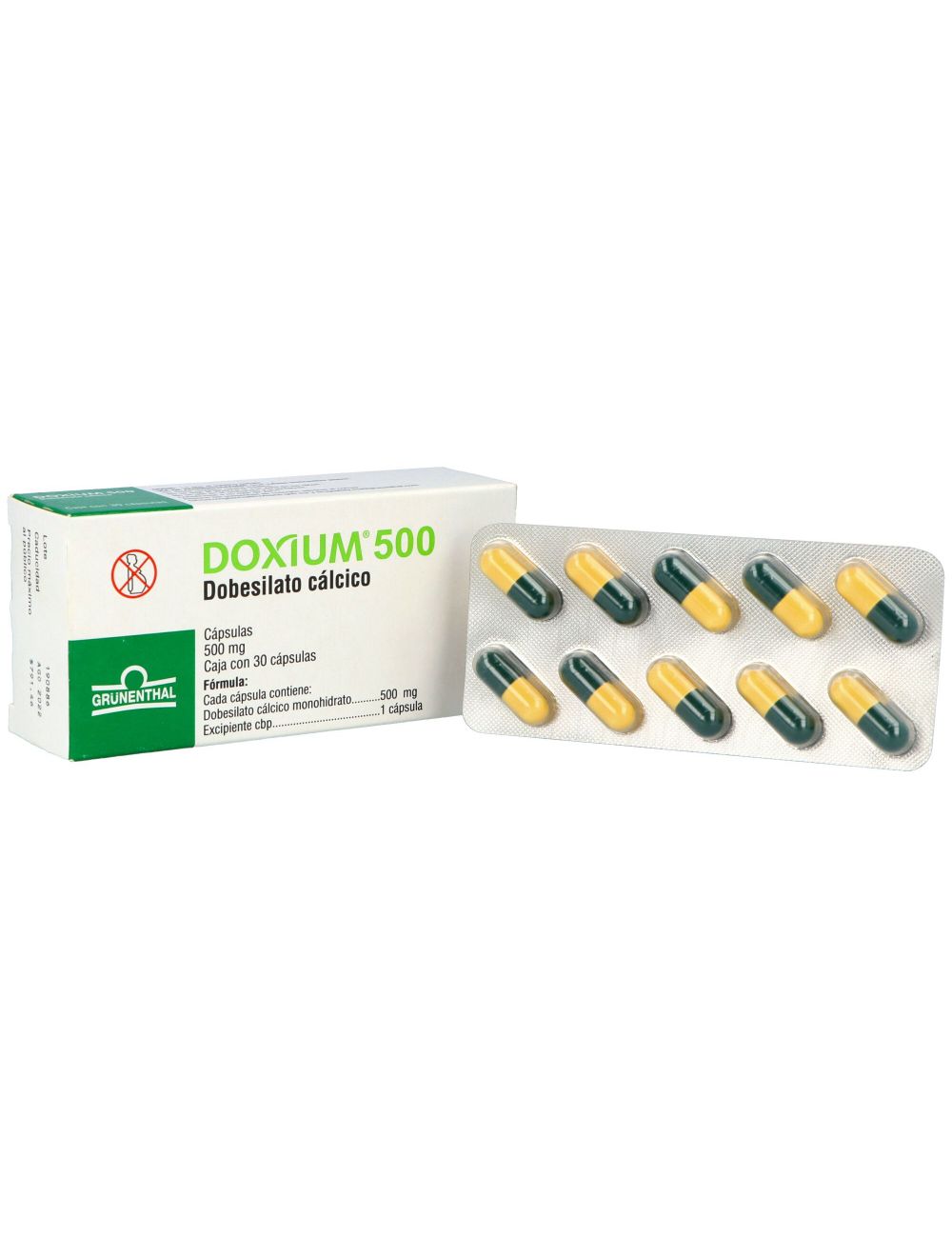 Doxium 500 Caja Con 30 Cápsulas Doxium 500 Caja Con 30 Cápsulas