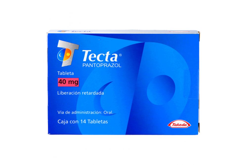 Tecta 40 mg Caja Con 14 Tabletas