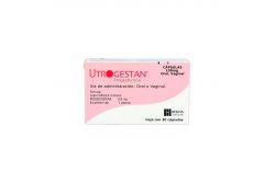 Utrogestan 100 mg Caja Con 30 Cápsulas