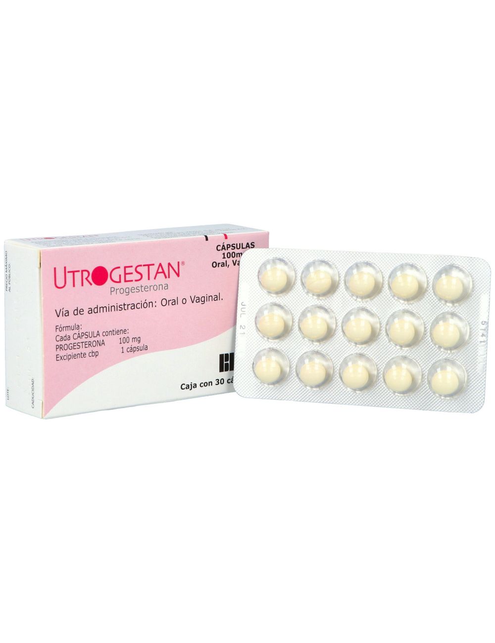 Utrogestan 100 mg Caja Con 30 Cápsulas Utrogestan 100 mg Caja Con 30 Cápsulas