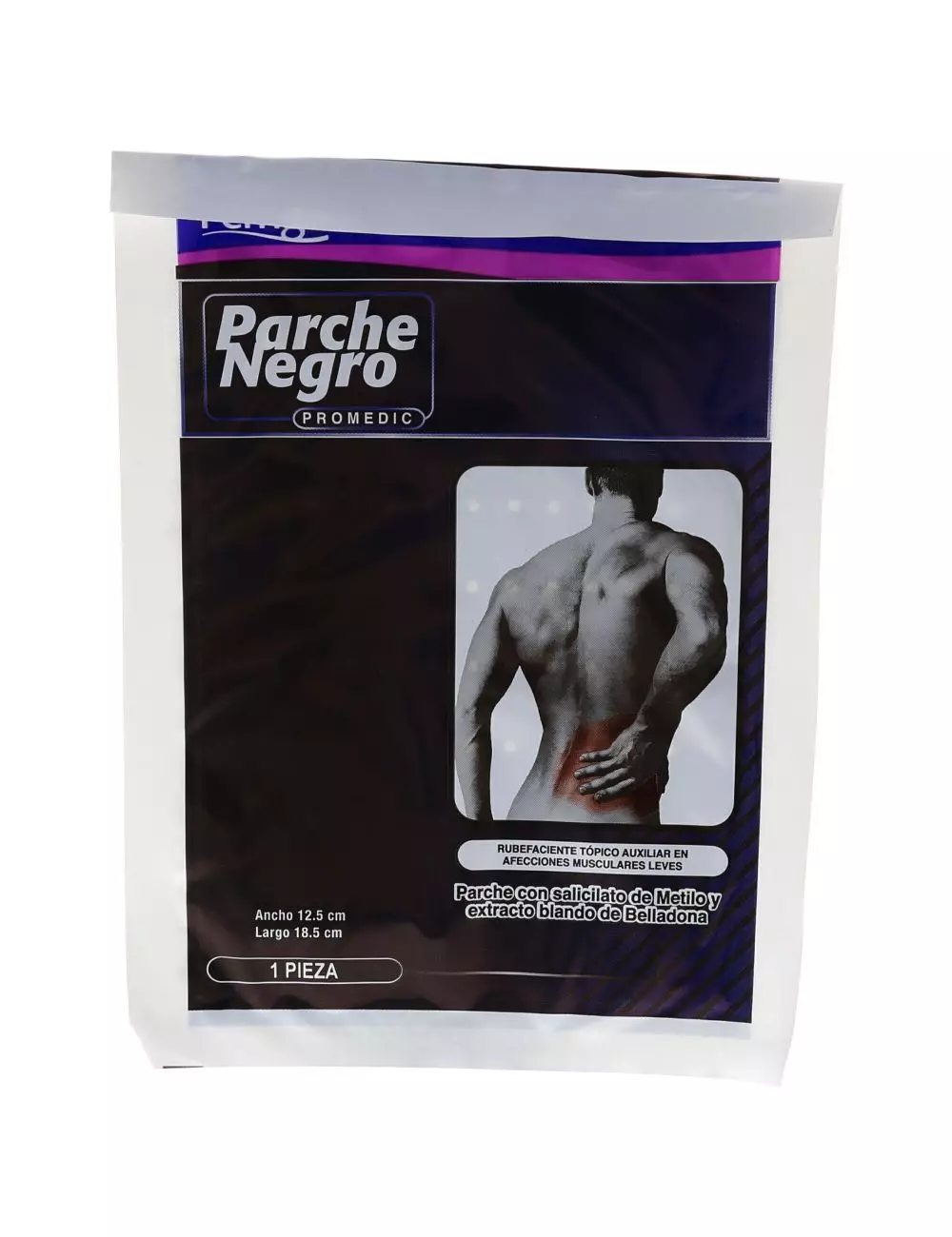 Parche Negro Promedic Bolsa Con 1 Pieza