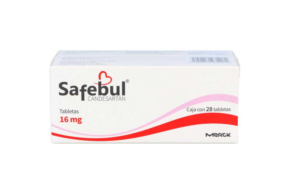 Safebul 16 mg Caja Con 28+14 Tabletas