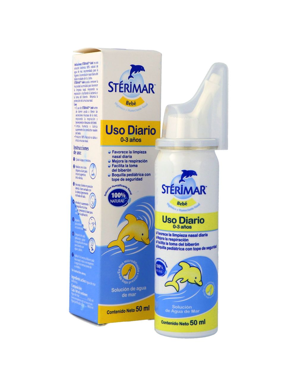 Stérimar Bebé Caja Con Frasco Con 50 mL Stérimar Bebé Caja Con Frasco Con 50 mL