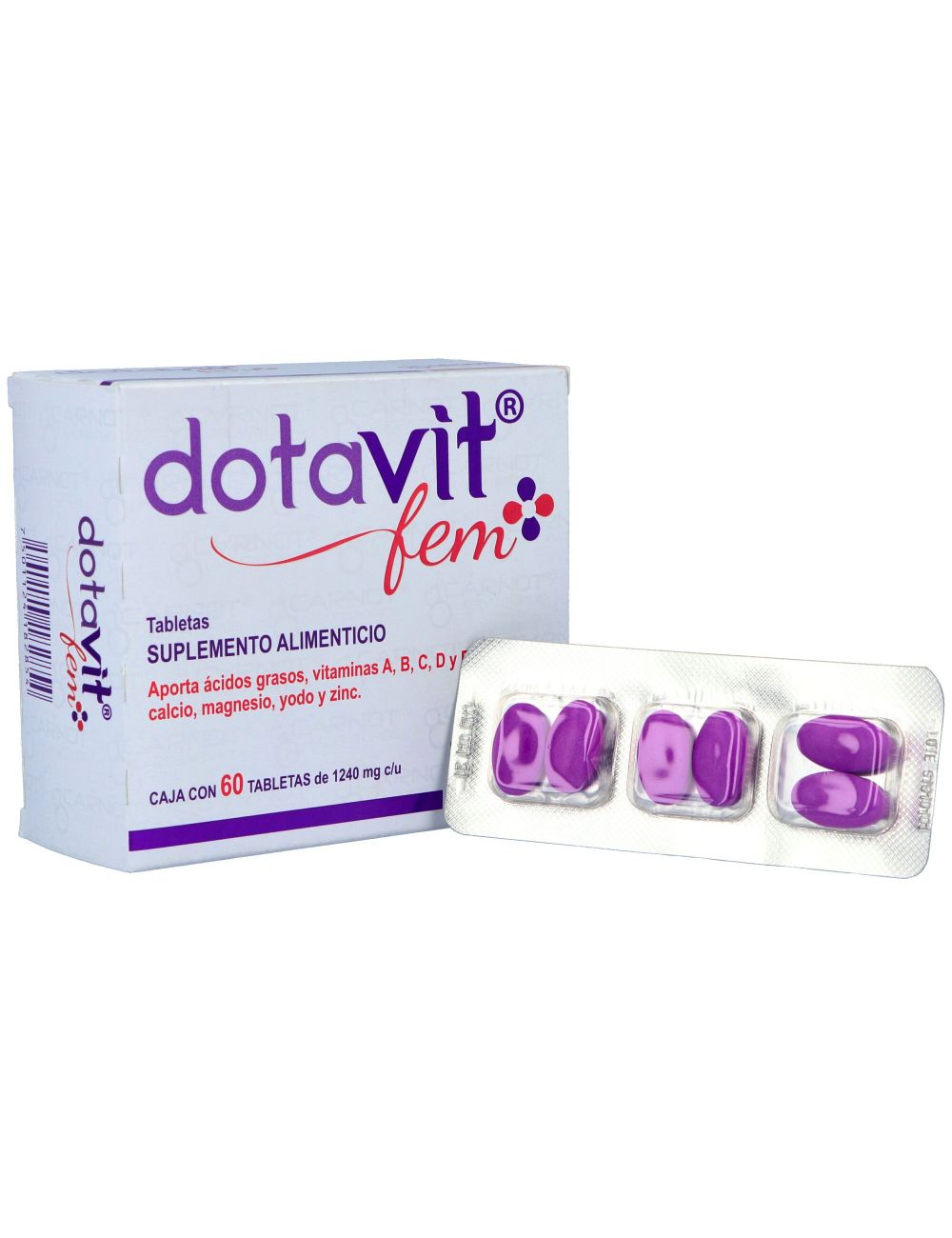 Dotavit Fem Caja Con 60 Tabletas Dotavit Fem Caja Con 60 Tabletas
