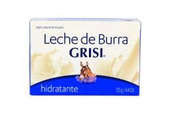 Grisi Leche De Burra Jabón Hidratante Caja Con Barra De 125 g
