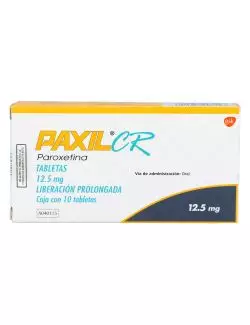 Paxil CR 12.5 mg Caja Con 10 Tabletas