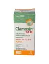 Clamoxin 12 H Junior Suspensión 400 mg/ 57 mg Frasco Con 50 mL - RX2