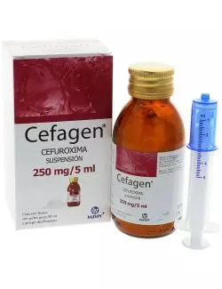 Cefagen 250 mg Suspensión Con 50 mL - RX2