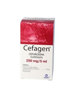 Cefagen 250 mg Suspensión Con 50 mL - RX2