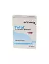 TOFEL 50/500MG C/10 TAB