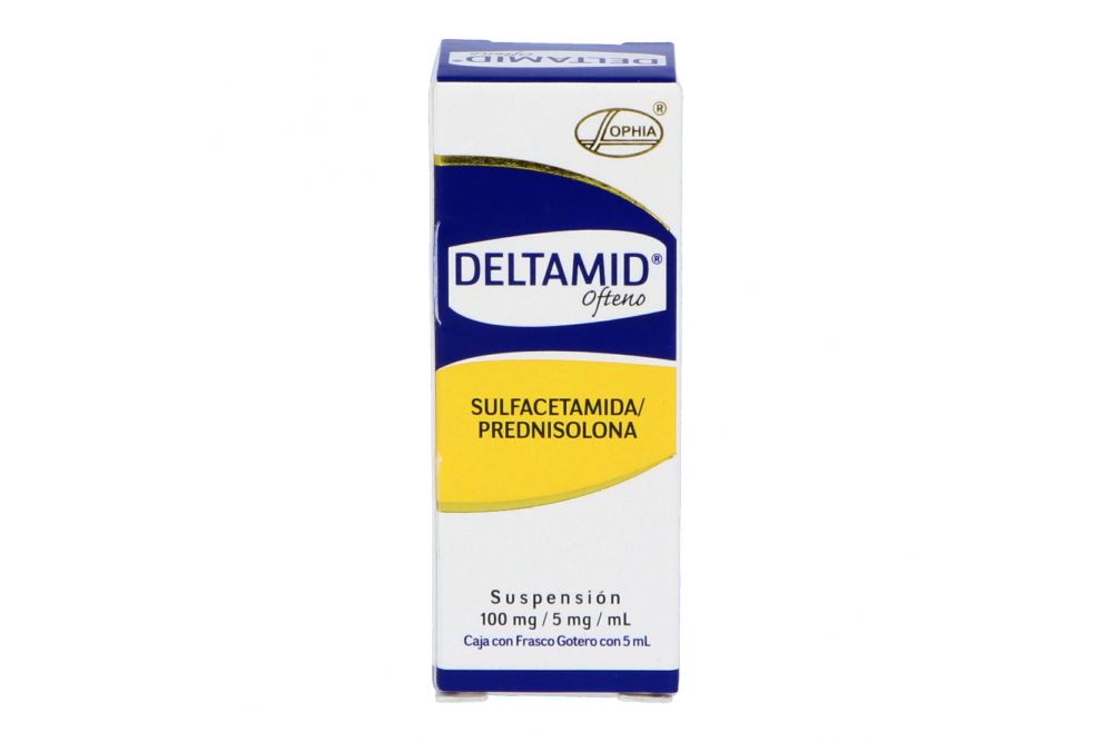 Deltamid Ofteno Suspensión 100 mg/5 mg/mL