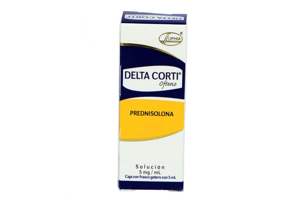 Delta Corti Ofteno 0.5% Caja Con Frasco Gotero Con 5 mL