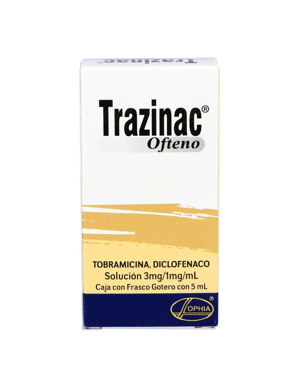 Trazinac Ofteno Solución 3 mg / 1 mg/ mL Trazinac Ofteno Solución 3 mg / 1 mg/ mL