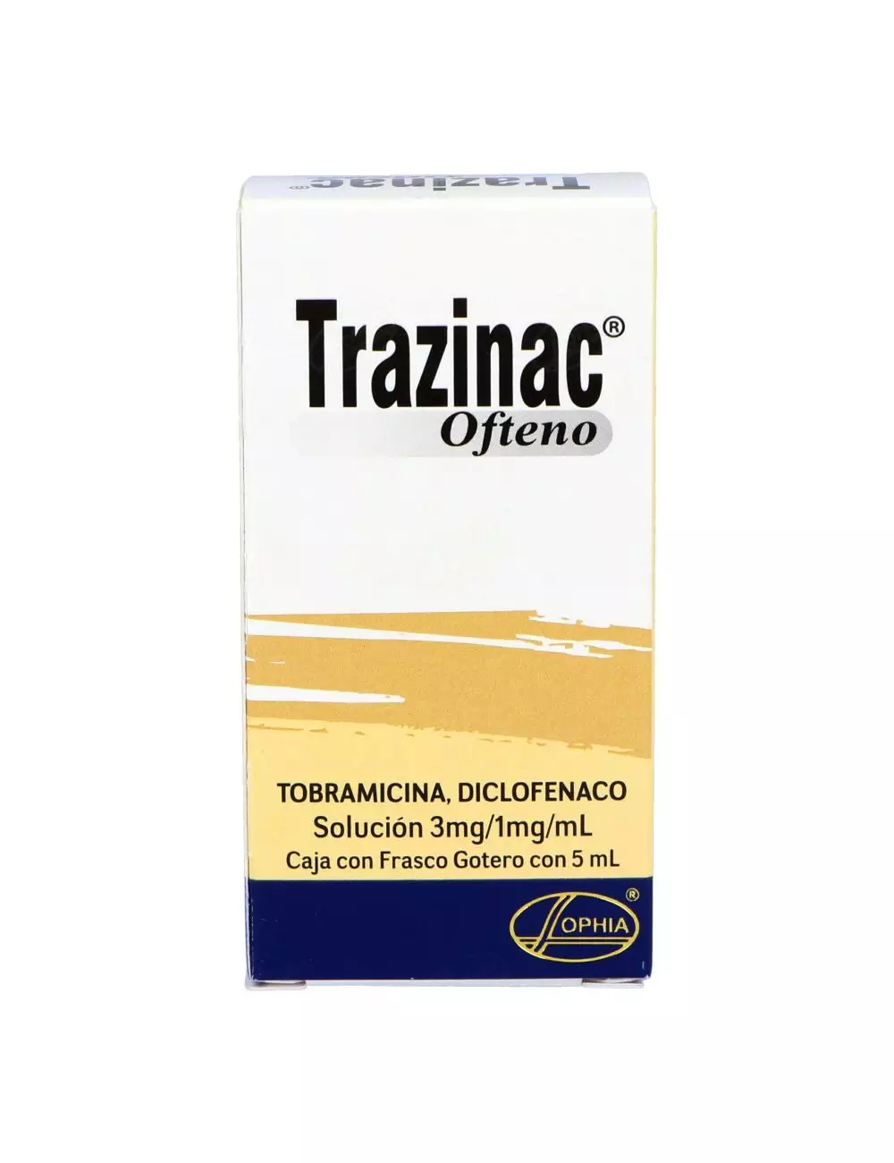 Trazinac Ofteno Solución 3 mg / 1 mg/ mL