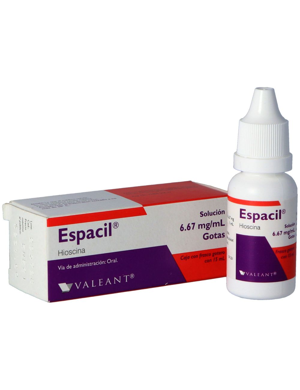 Espacil 6.67 mg Solución En Frasco Gotero Con 15 mL Espacil 6.67 mg Solución En Frasco Gotero Con 15 mL