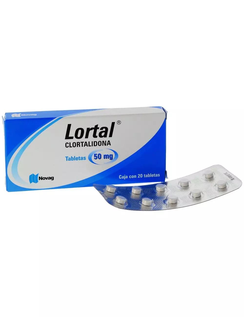 Lortal 50 mg Caja Con 20 Tabletas