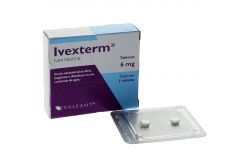 Ivexterm 6 mg Caja Con 2 Tabletas - RX