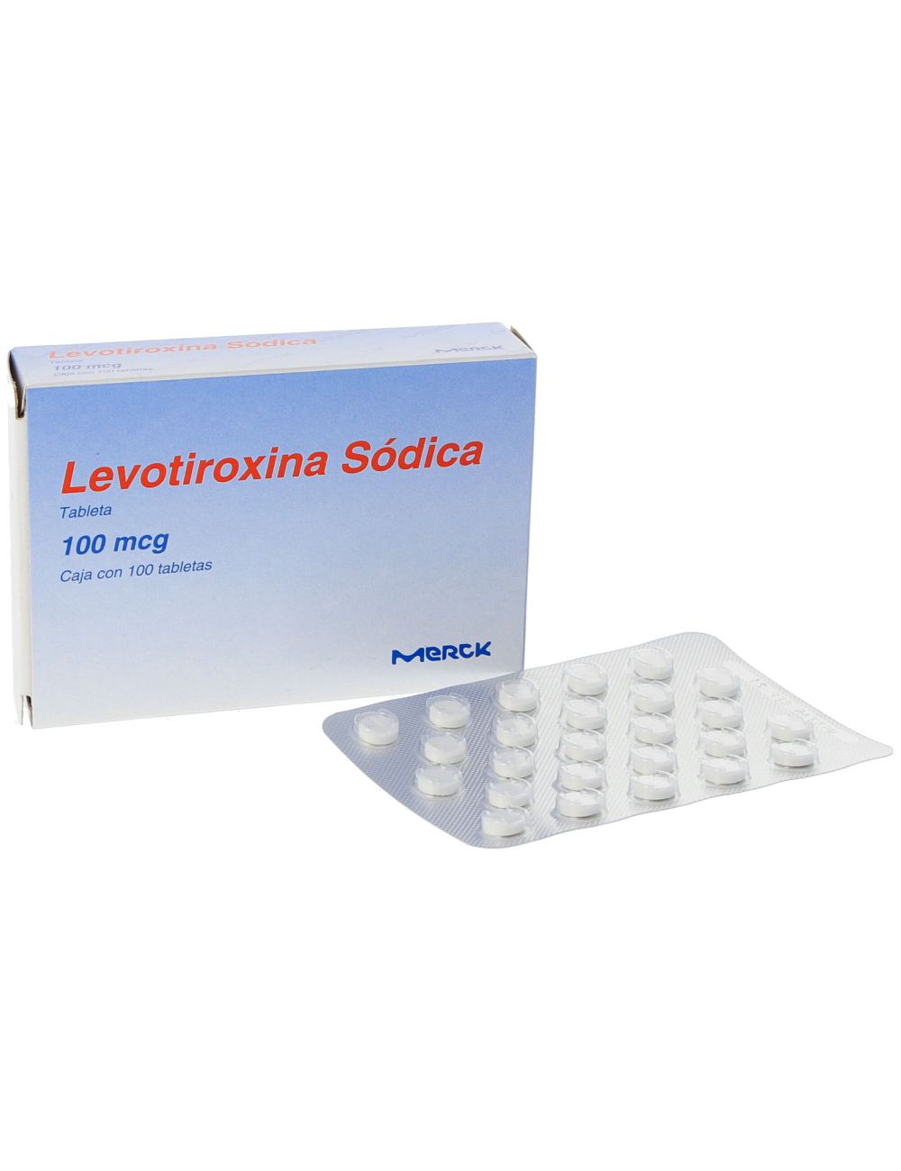 GI1 Levotiroxina 100 Mcg Caja Con 100 Tabletas GI1 Levotiroxina 100 Mcg Caja Con 100 Tabletas