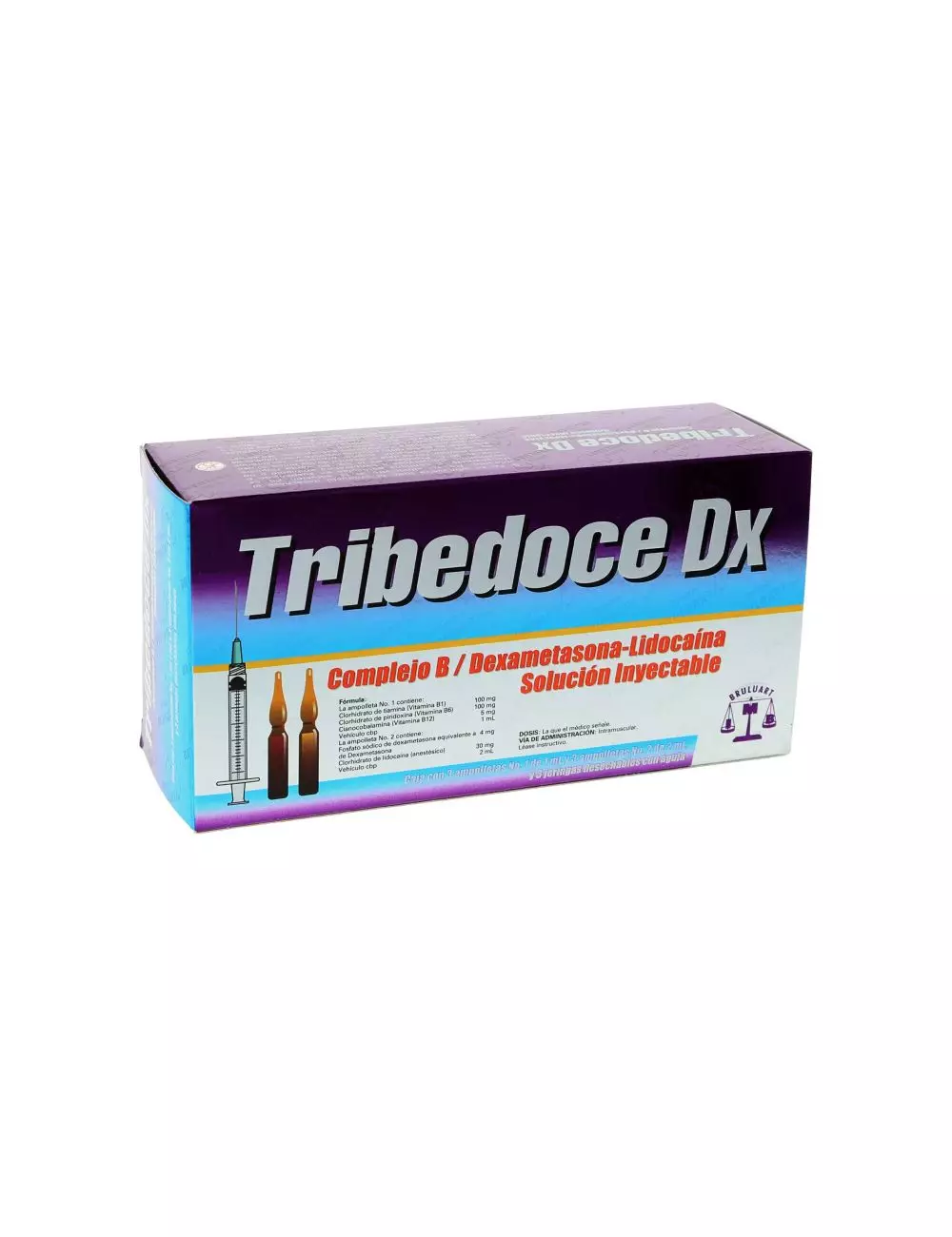 Tribedoce Dx Caja Con 3 Ampolletas y 3 Jeringas - RX