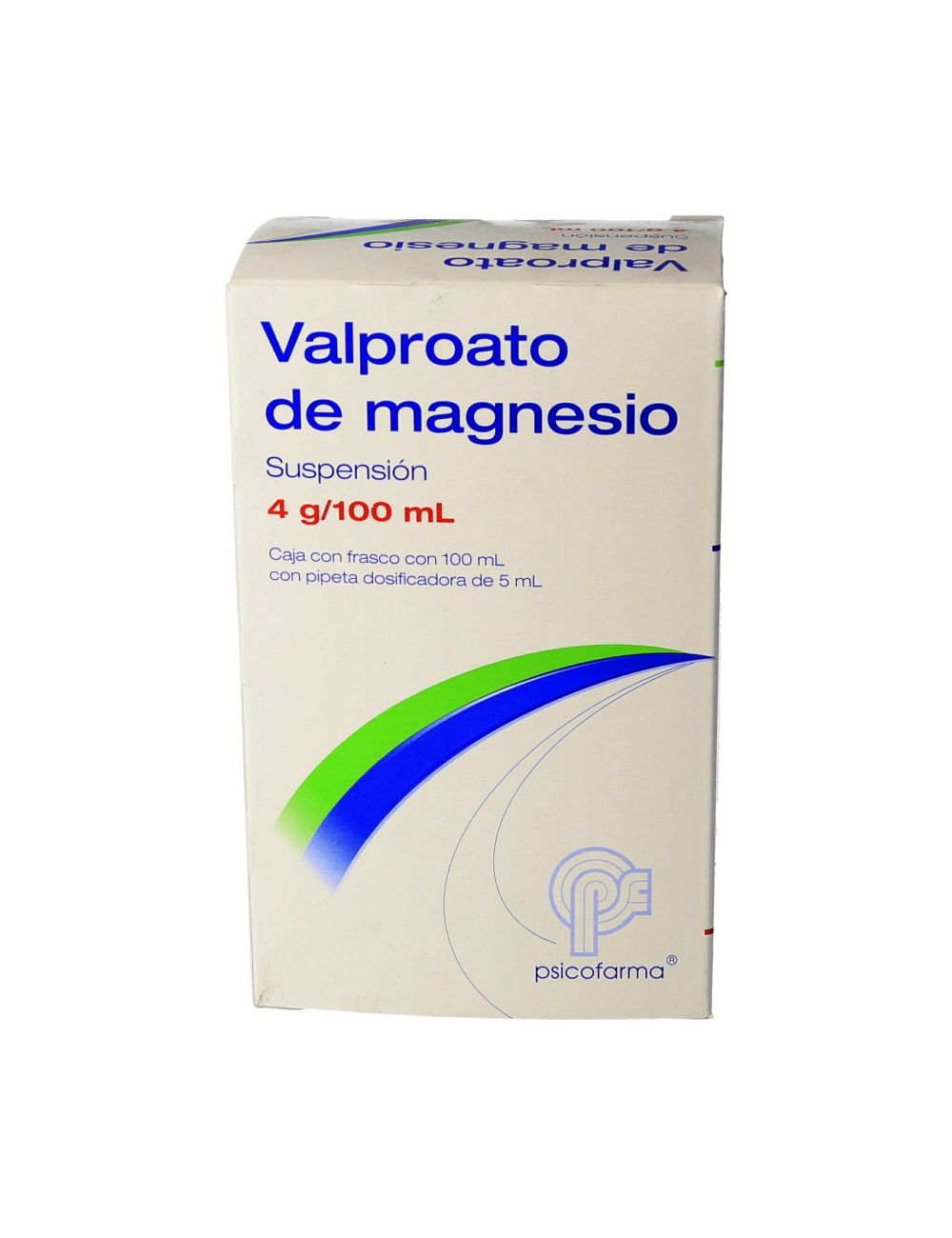 Valproato De Magnesio Suspensión 4 g Caja Con Frasco Con 100 mL