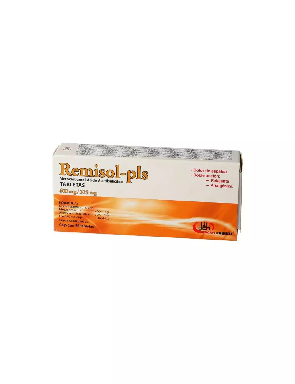 Remisol Pls 400 mg/ 325 mg Caja Con 30 Tabletas