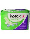 Toallas Sanitarias Kotex Naturals Nocturna Empaque Con 10 piezas