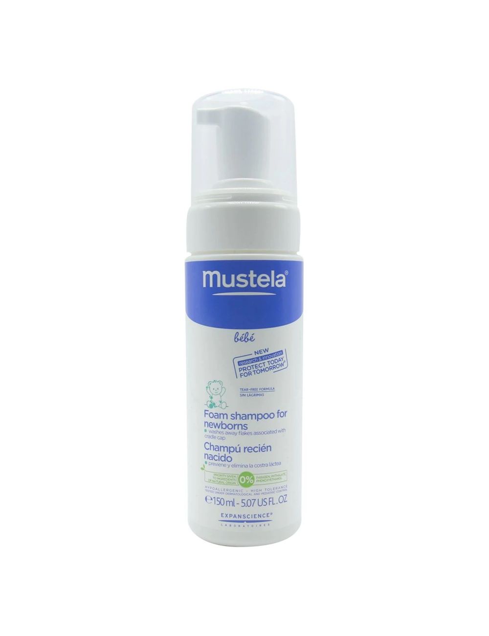 Mustela Champú Recien Naciod Frasco Con 150 mL Mustela Champú Recien Naciod Frasco Con 150 mL