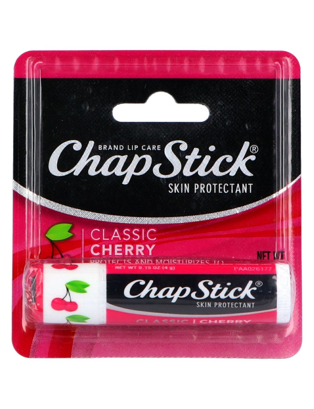 Protector Labial Chapstick Cereza Empaque Con Tubo Con 4.2 g Protector Labial Chapstick Cereza Empaque Con Tubo Con 4.2 g