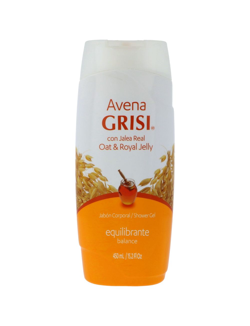 Avena Grisi Jalea Real Jabón Corporal Botella Con 450 mL
