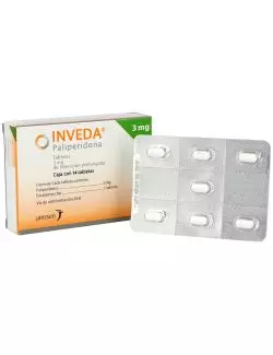 INVEDA® 3 mg (Paliperidona) - 14 Tabletas de liberación prolongada - Janssen