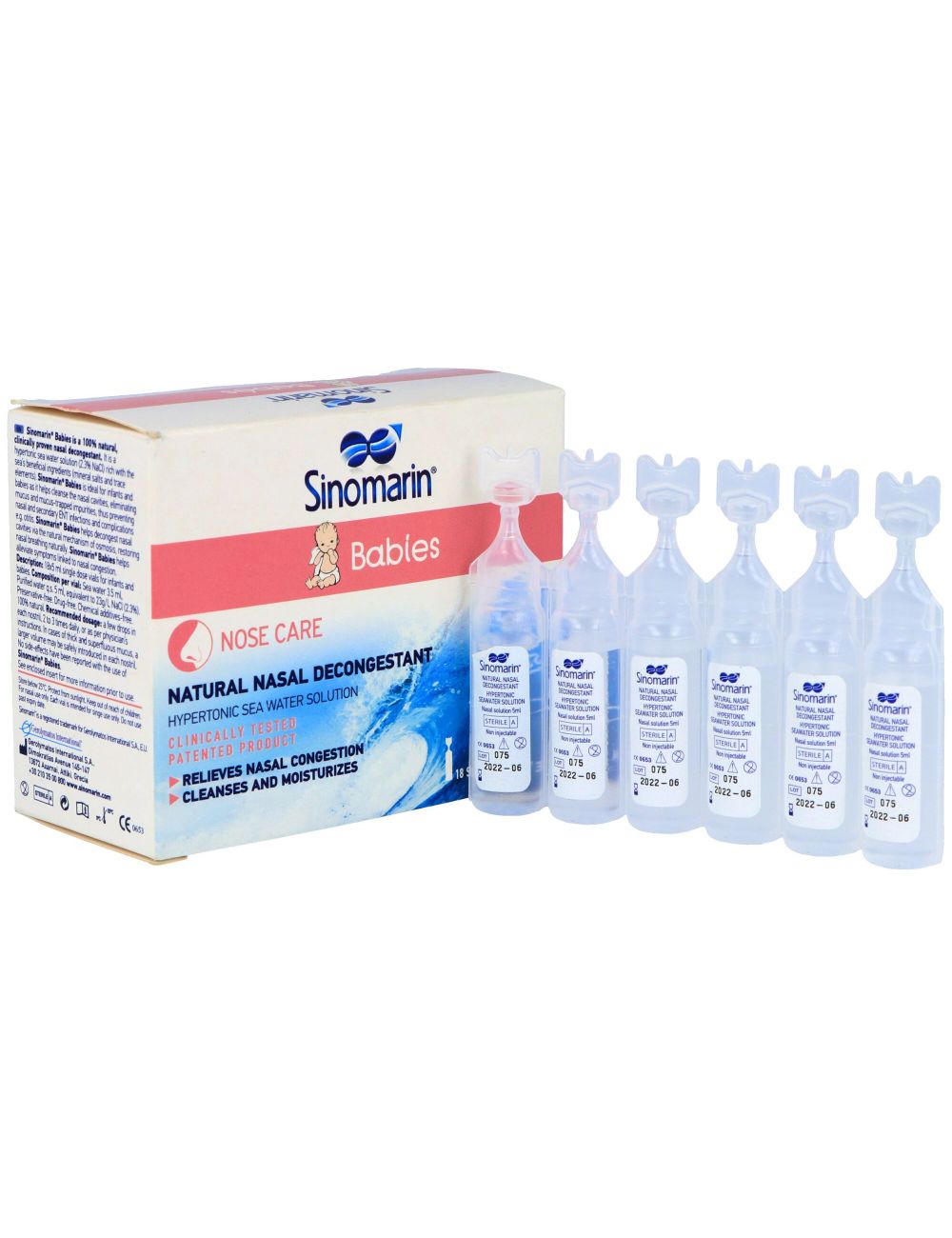 Sinomarin Bebés Caja Con 18 Ampolletas Con 5 mL Sinomarin Bebés Caja Con 18 Ampolletas Con 5 mL