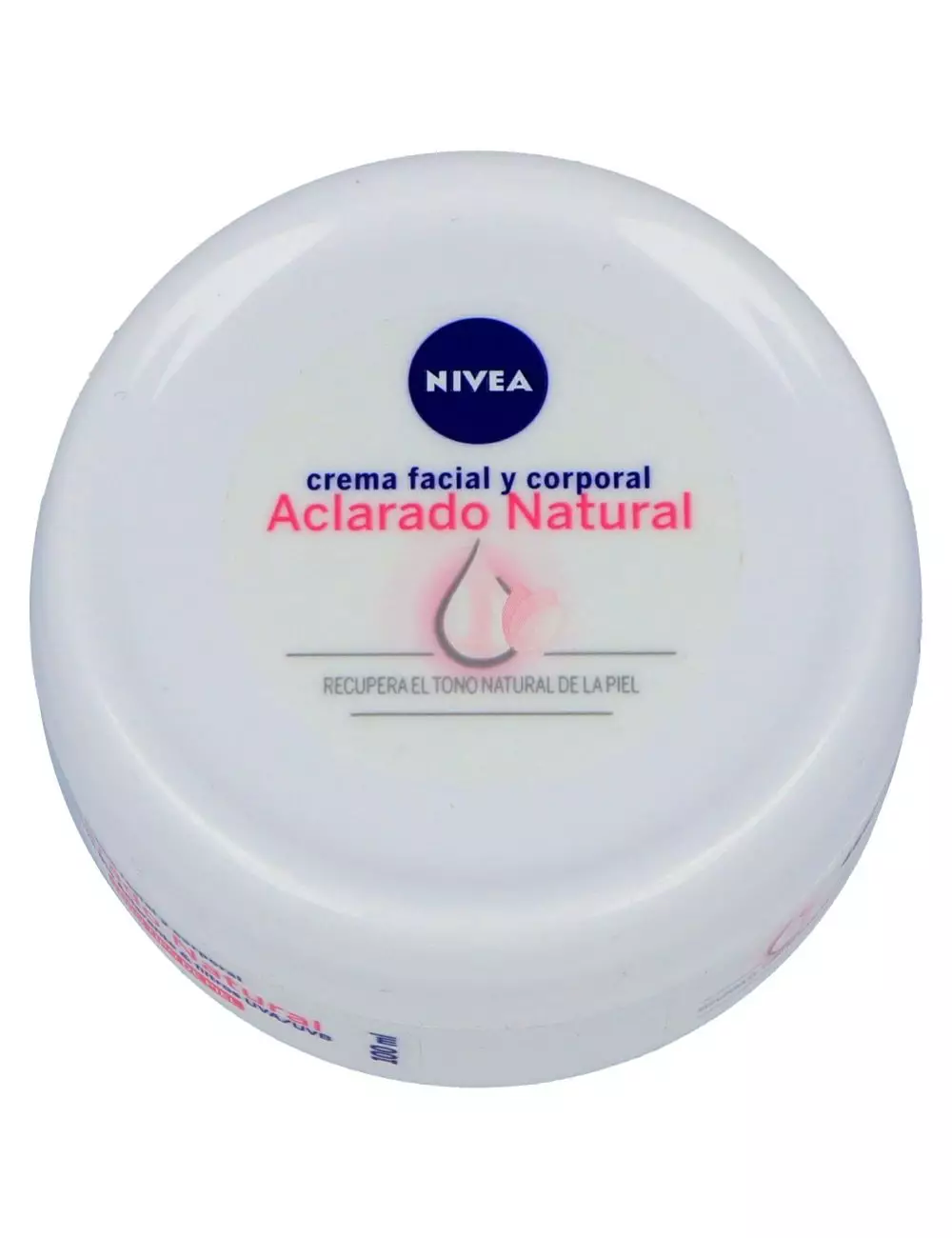 Nivea Crema Aclarado Natural Tarro Con 100 mL