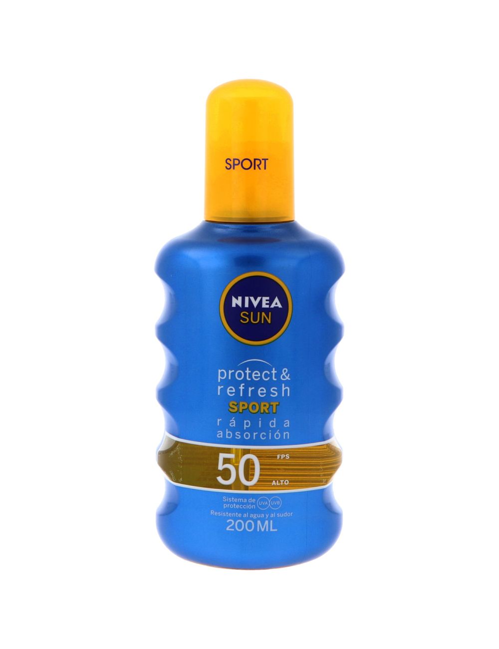 Nivea Sun Protect & Refresh Sport FPS 50 Frasco Con 200 mL