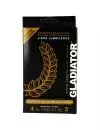 Gladiator Condones De Látex Lisos Lubricados Empaque Con 4 Condones