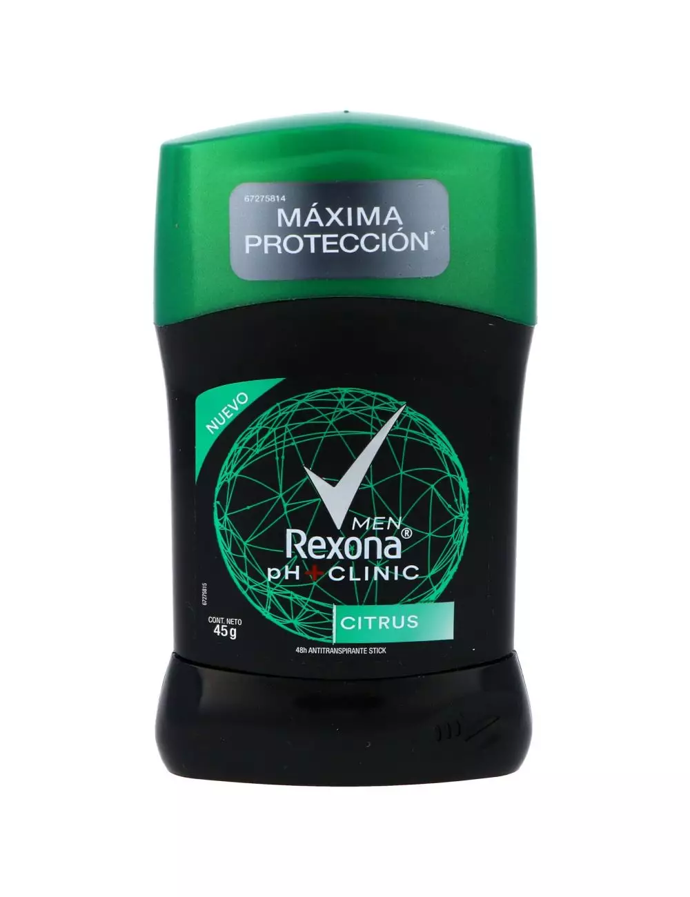 Antitranspirante En Barra Rexona Citrus 48 H Para Hombre Con 45 g