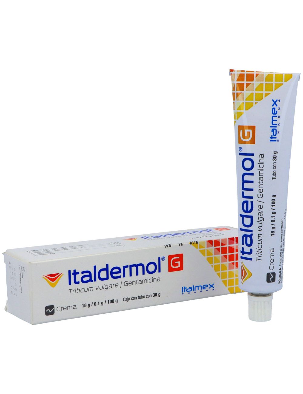 Italdermol G Crema 15 g / 100 mg Caja Con Tubo Con 30 g Italdermol G Crema 15 g / 100 mg Caja Con Tubo Con 30 g