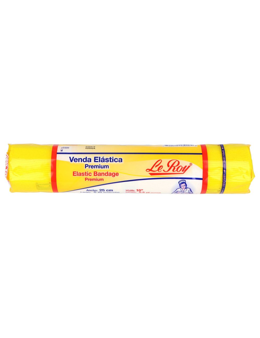 Venda Elástica Premium Le Roy 25 cm x 5 m Empaque Con 1 Pieza Venda Elástica Premium Le Roy 25 cm x 5 m Empaque Con 1 Pieza