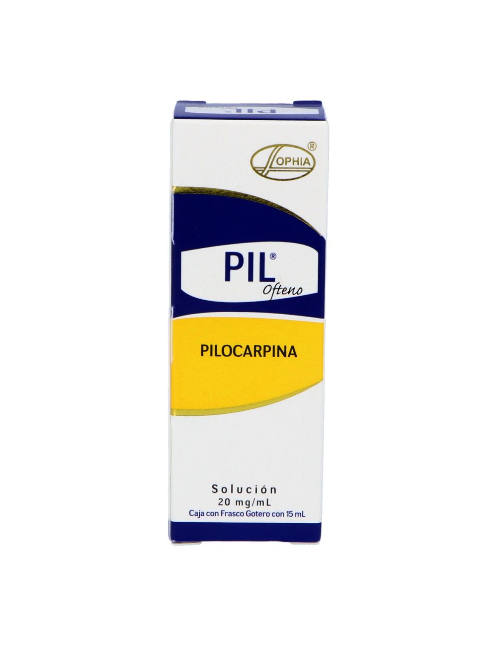 Pil Ofteno Solución 2% Caja Con Frasco Gotero Con 15 mL Pil Ofteno Solución 2% Caja Con Frasco Gotero Con 15 mL