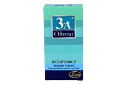 3-A Ofteno 1 mg / mL Caja Con Frasco Gotero Con 5 mL